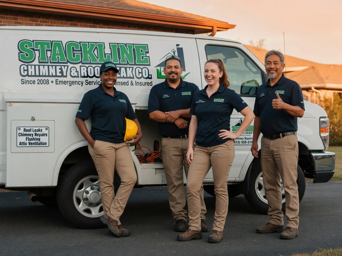 Chimney flashing repair company in Easton, PA